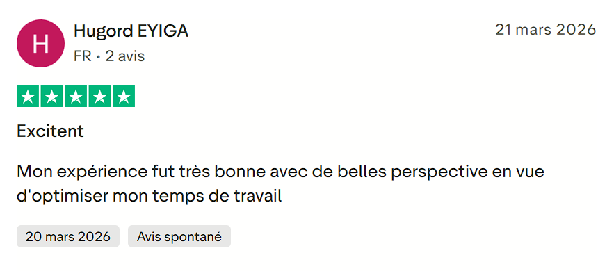 Avis Trustpilot
